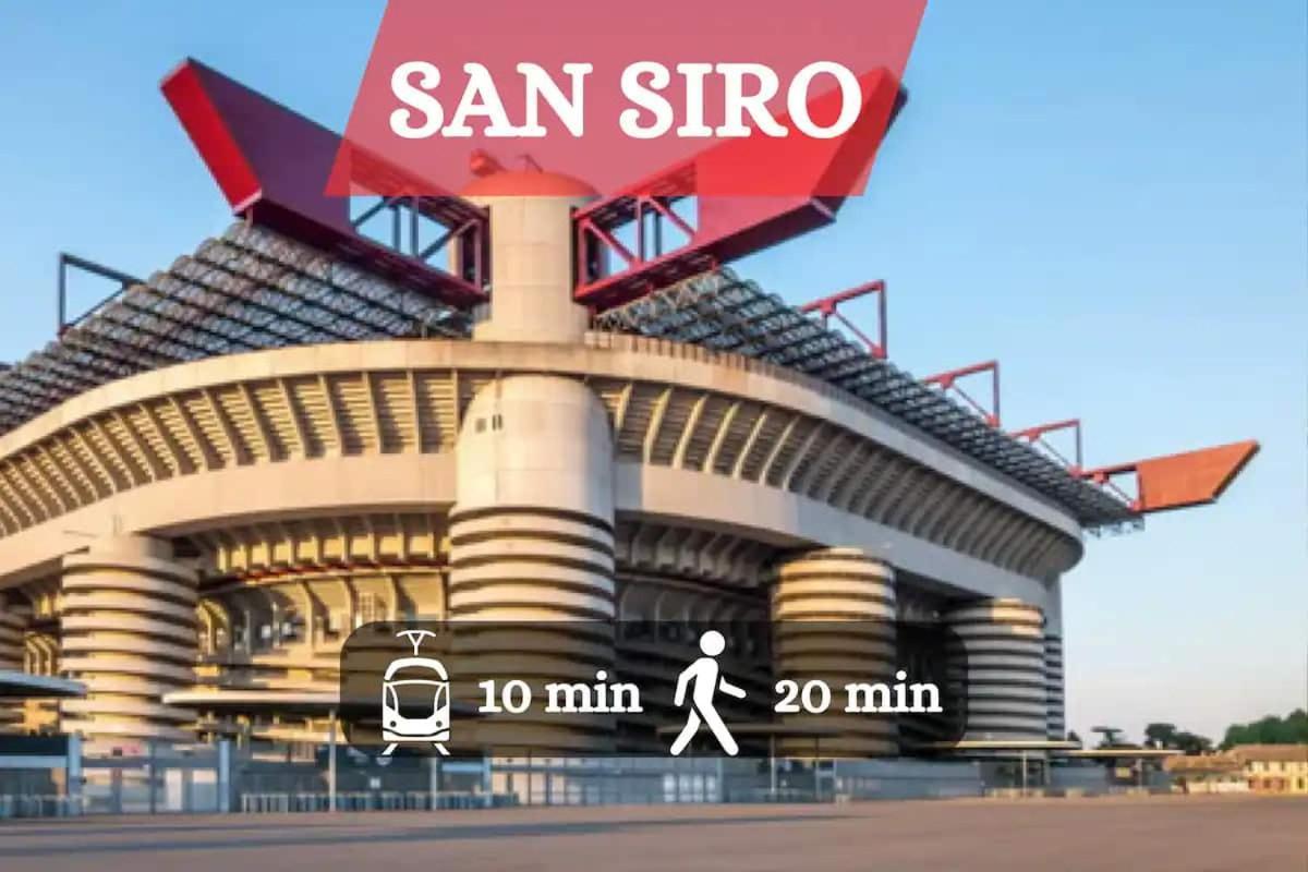 San Siro-a 10 Min A Piedi Da San Siro Con Wifi Apartment Mailand